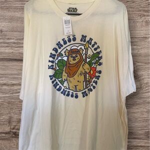 Star Wars EWOK Adult Tee Size 3XL BRAND NEW W/ TAGS